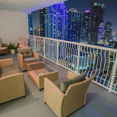 4 Bed Full Condo In Miami With Skyline & Sea View Extérieur photo