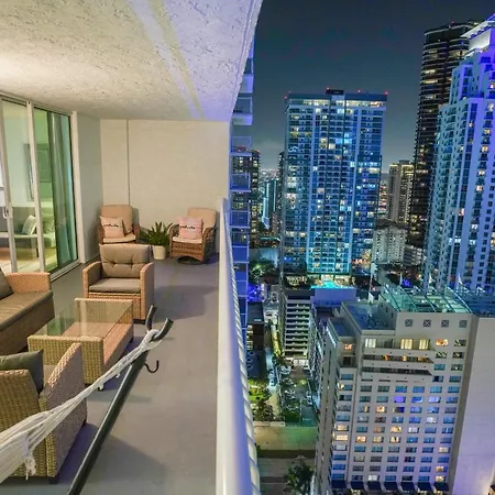 4 Bed Full Condo In Miami With Skyline & Sea View Extérieur photo