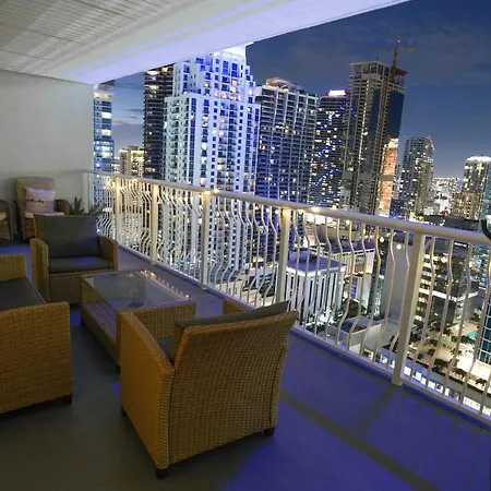 4 Bed Full Condo In Miami With Skyline & Sea View Extérieur photo